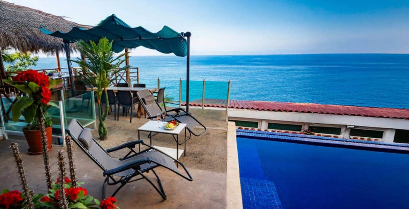 beachfront view